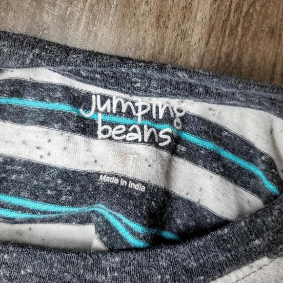 Janie and Jack and Jumping Beans Toddler Boy Shirt Bundle Size 2T Blue Red - Picture 3 of 12